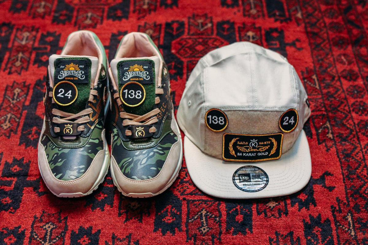 24 Kilates & SBTG nous livre un Air Max Pack custom militaire