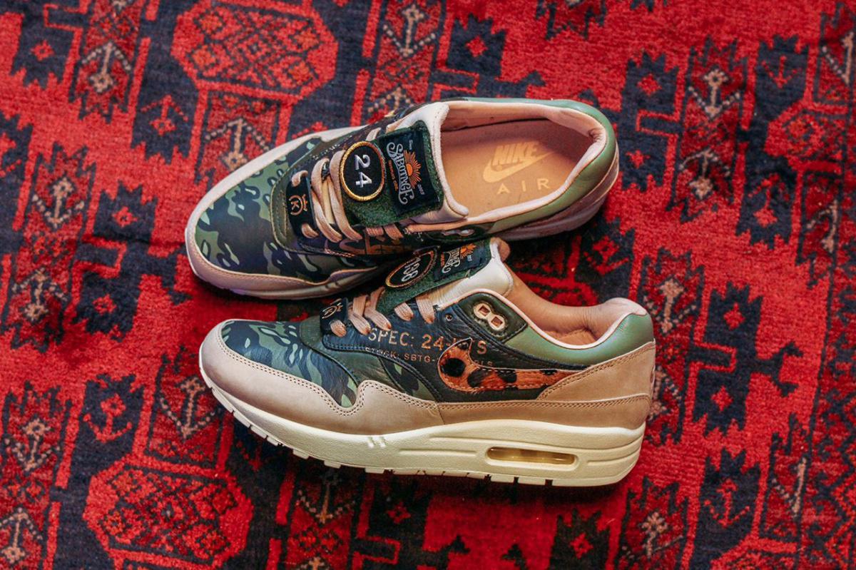 24 Kilates & SBTG nous livre un Air Max Pack custom militaire