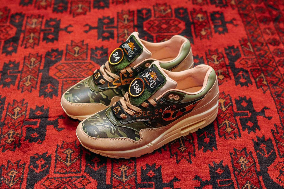 24 Kilates & SBTG nous livre un Air Max Pack custom militaire