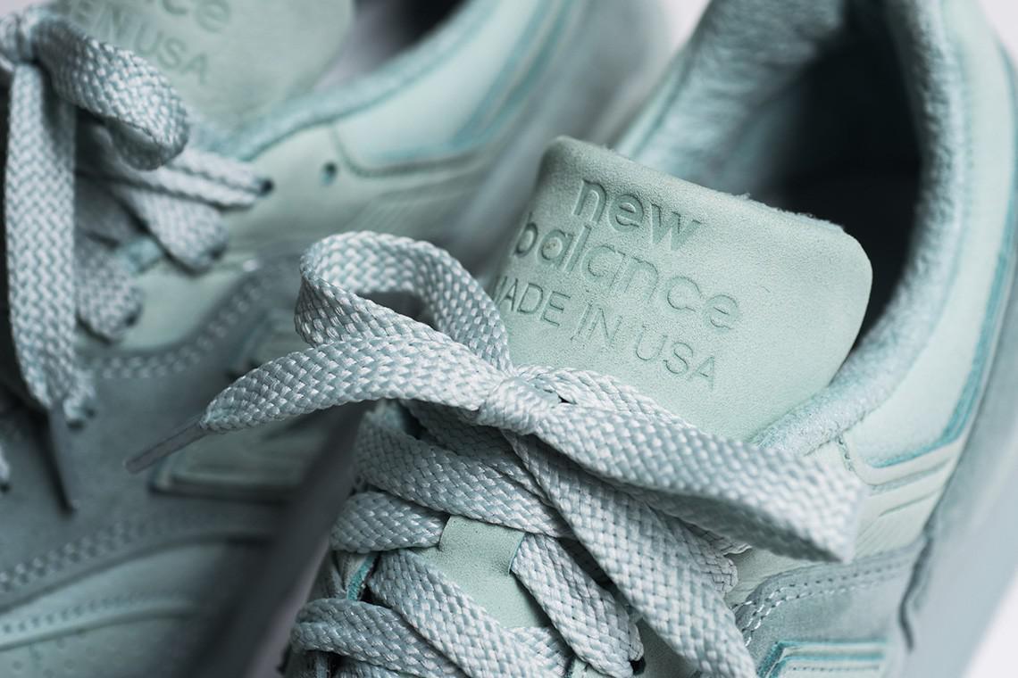 La New Balance 997 se refait une cure de rajeunissement à la menthe