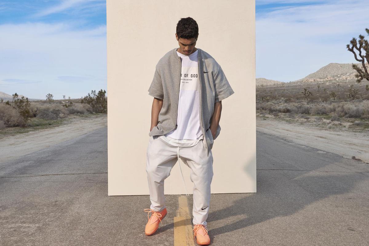 Nike et Fear of God dévoilent une nouvelle sneaker accompagnée d'une collection textile