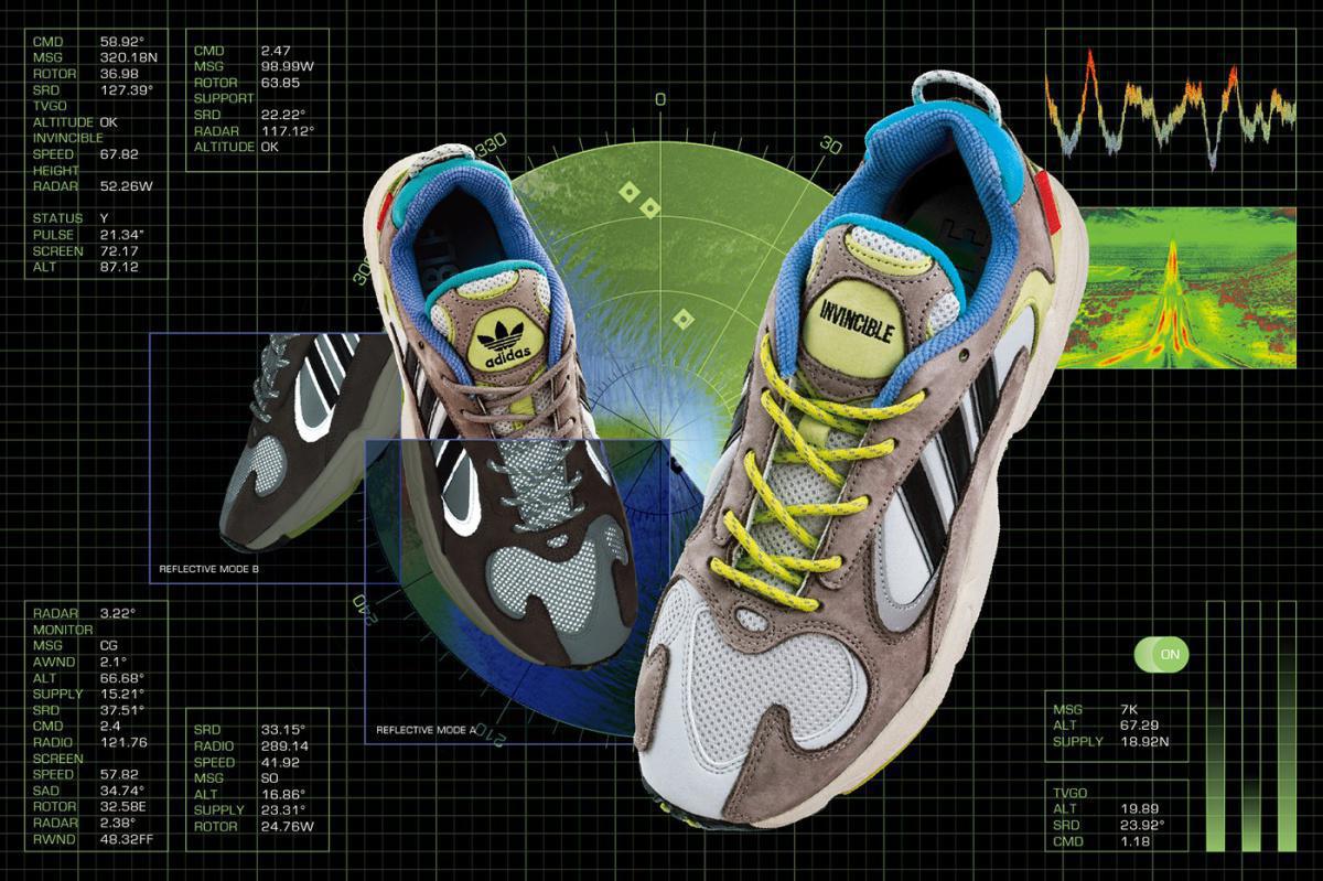 INVINCIBLE & adidas s'inspirent des couleurs de la vision de la chaleur pour la collaboration de Yung-1