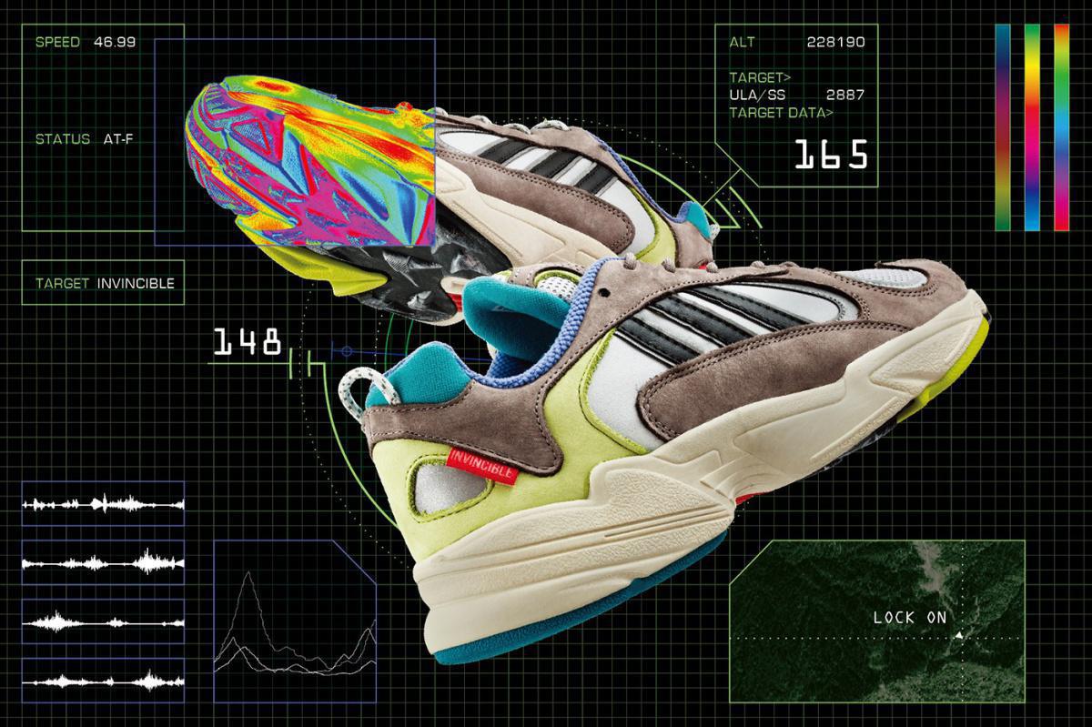 INVINCIBLE & adidas s'inspirent des couleurs de la vision de la chaleur pour la collaboration de Yung-1