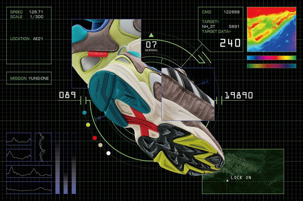INVINCIBLE & adidas s'inspirent des couleurs de la vision de la chaleur pour la collaboration de Yung-1 INVINCIBLE & adidas s'inspirent des couleurs de la vision de la chaleur pour la collaboration de Yung-1