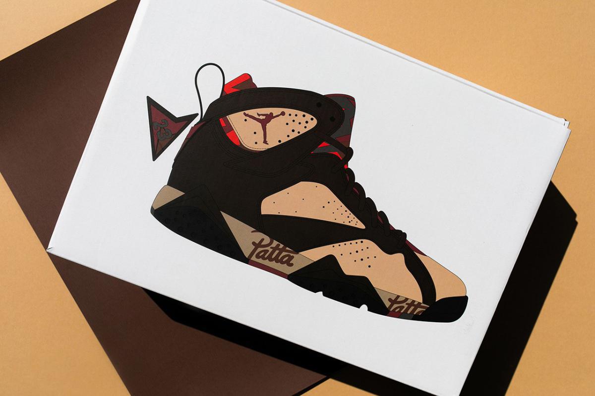 Regardons de plus près la collaboration de Patta avec Air Jordan 7