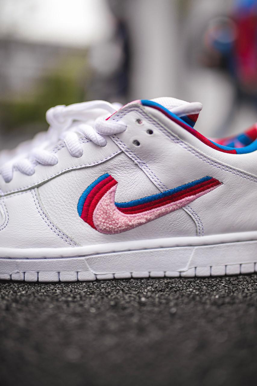 Regardons de plus près le Collaborative SB Dunk Low de Parra et Nike