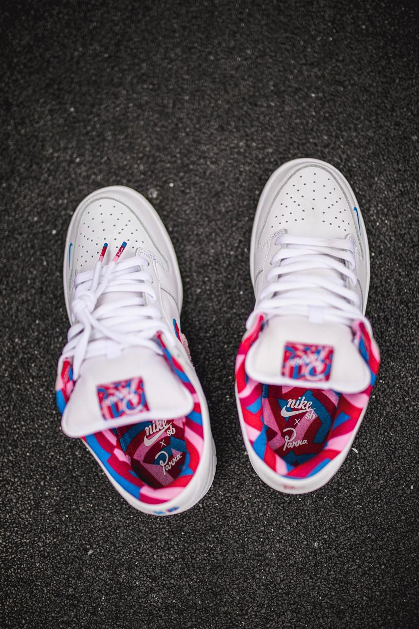 Regardons de plus près le Collaborative SB Dunk Low de Parra et Nike