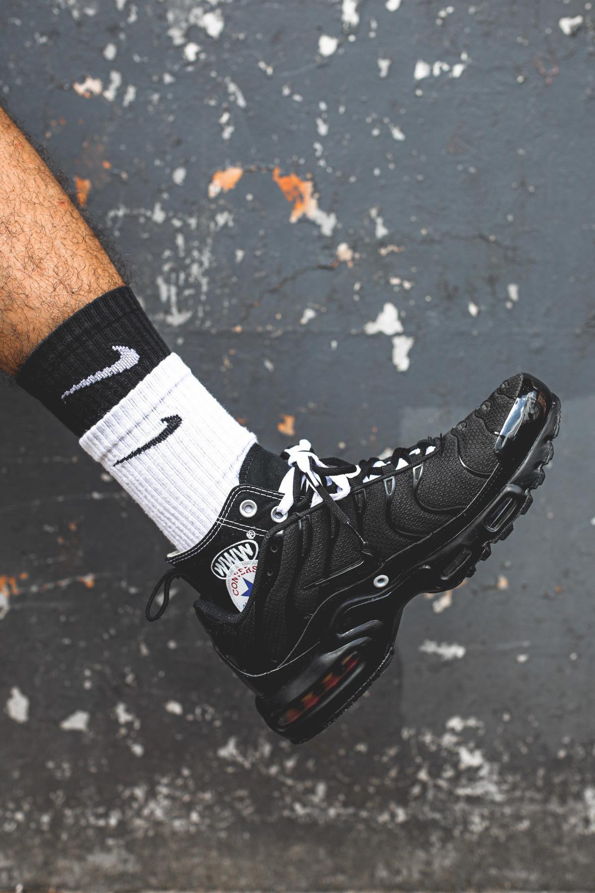 WWWESH STUDIO™ & Heightened Sense Nike Air Max Tn / Converse Chuck Taylor Hybrid
