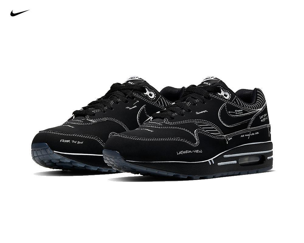 NIKE Air Max 1 Sketch To Shelf Black NIKE Air Max 1 Sketch To Shelf Black