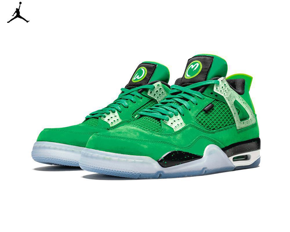 Air JORDAN IV Retro x Wahlburgers