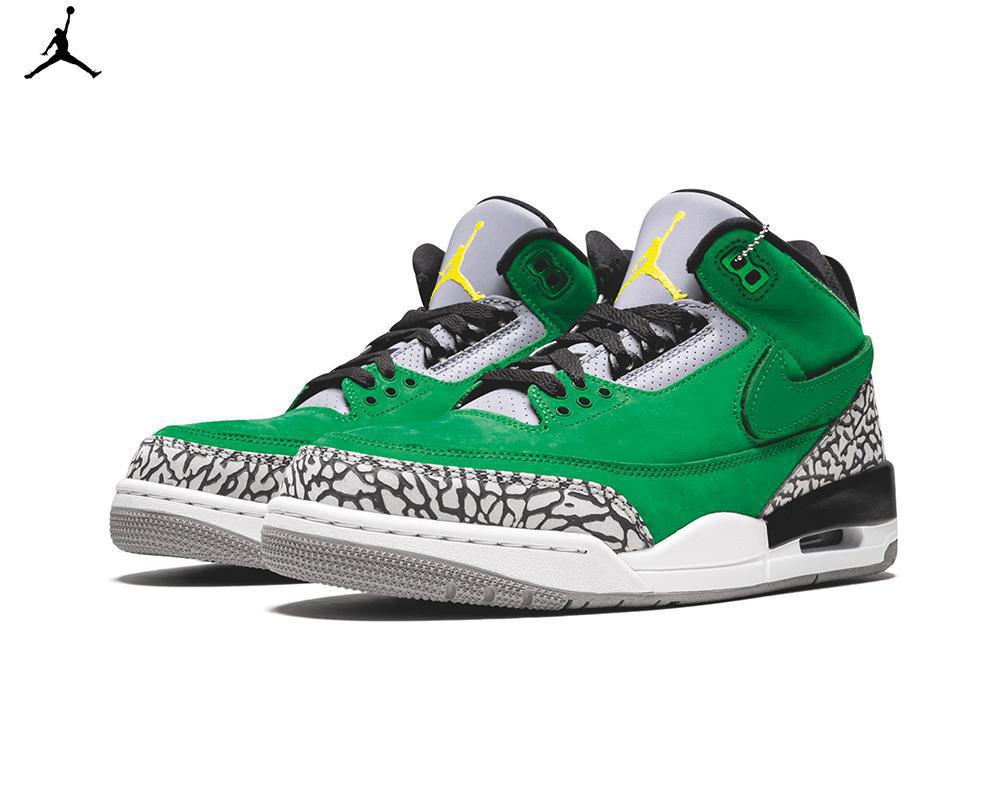 Air JORDAN III Retro x Tinker Oregon Ducks PE Air JORDAN III Retro x Tinker Oregon Ducks PE
