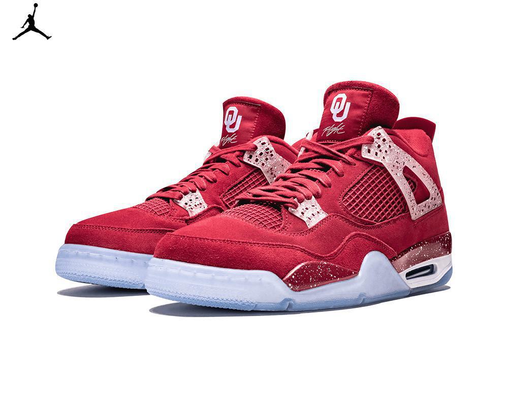 Air JORDAN IV Retro Oklahoma Sooners PE  Air JORDAN IV Retro Oklahoma Sooners PE