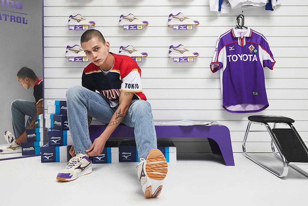 Footpatrol x Mizuno Sky OG "Antique White" & "Prism Violet" Footpatrol x Mizuno Sky OG "Antique White" & "Prism Violet"