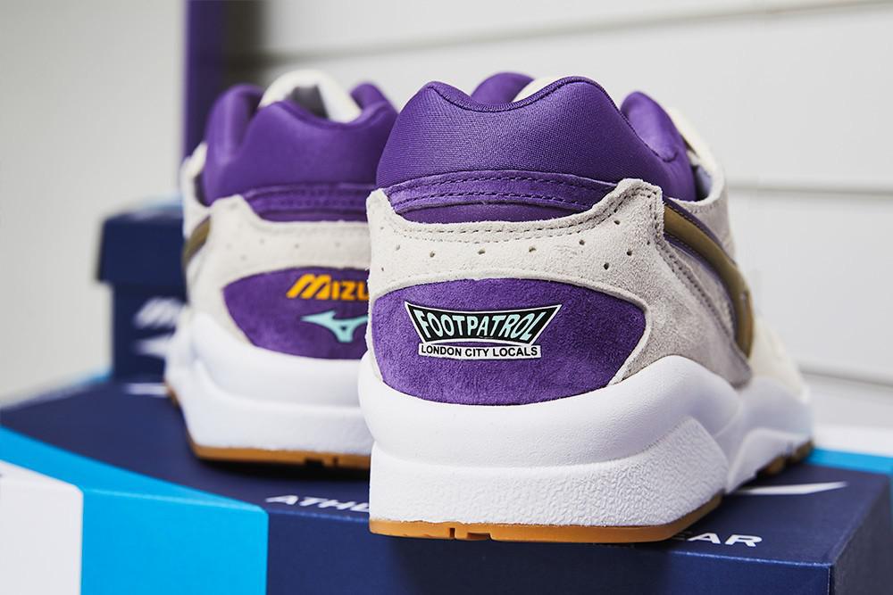 Footpatrol x Mizuno Sky OG "Antique White" & "Prism Violet" Footpatrol x Mizuno Sky OG "Antique White" & "Prism Violet"