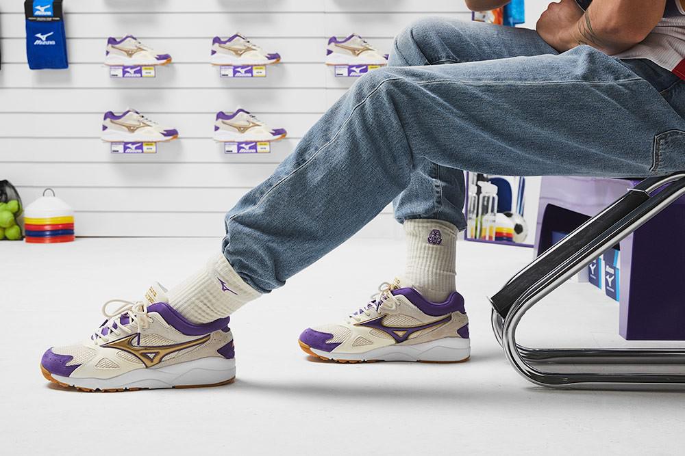 Footpatrol x Mizuno Sky OG "Antique White" & "Prism Violet" Footpatrol x Mizuno Sky OG "Antique White" & "Prism Violet"