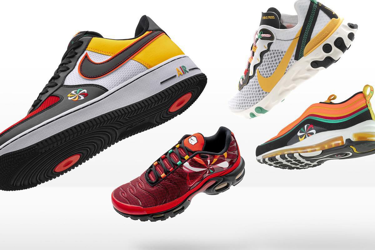 Nike célèbre l'évolution de la Swoosh avec de nouveaux packs de baskets Nike célèbre l'évolution de la Swoosh avec de nouveaux packs de baskets