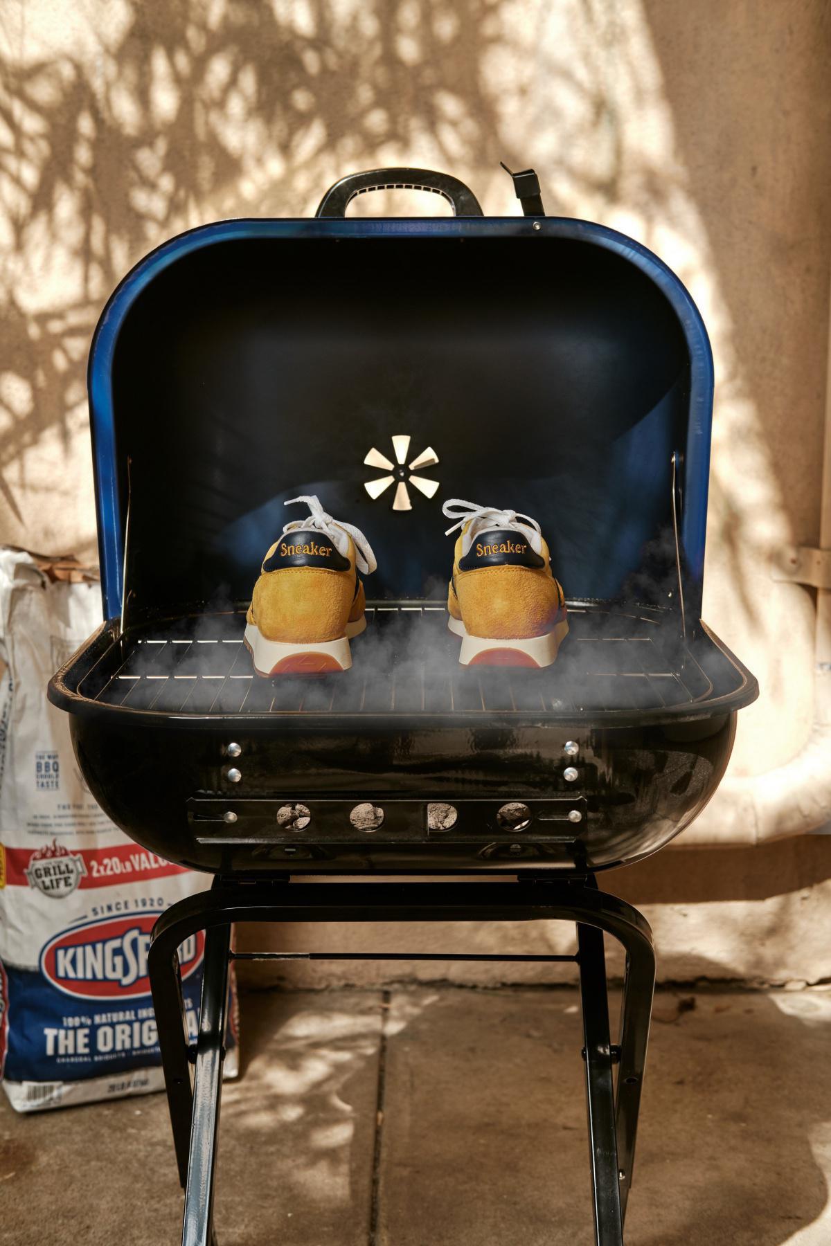 Saucony sort une collaboration jazz inspirée du BBQ