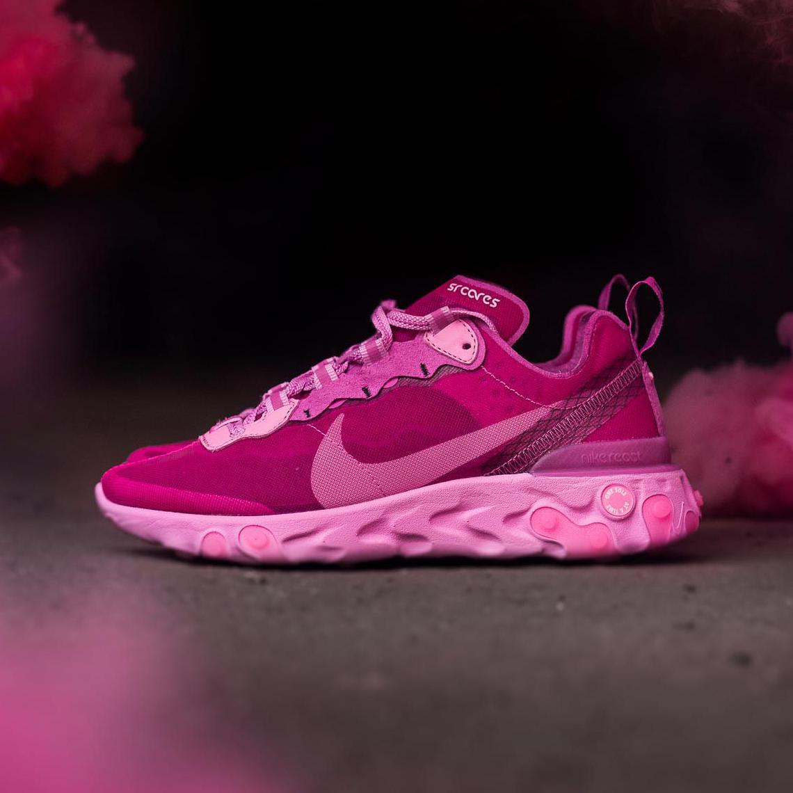 Sneaker Room et Nike poursuivent leur partenariat caritatif avec une React Element 87 Limité