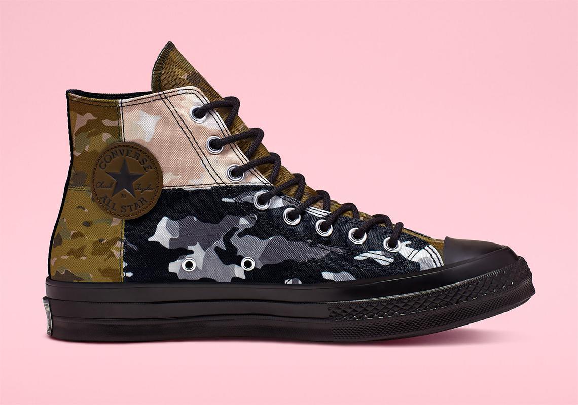 Converse poursuit sa série Patchwork avec la nouvelle édition Camo Converse poursuit sa série Patchwork avec la nouvelle édition Camo