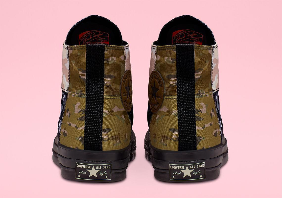 Converse poursuit sa série Patchwork avec la nouvelle édition Camo