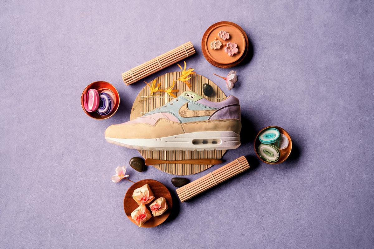 Nike Air Max 1 par Ryustyler Reference aux Bonbons traditionnels japonais