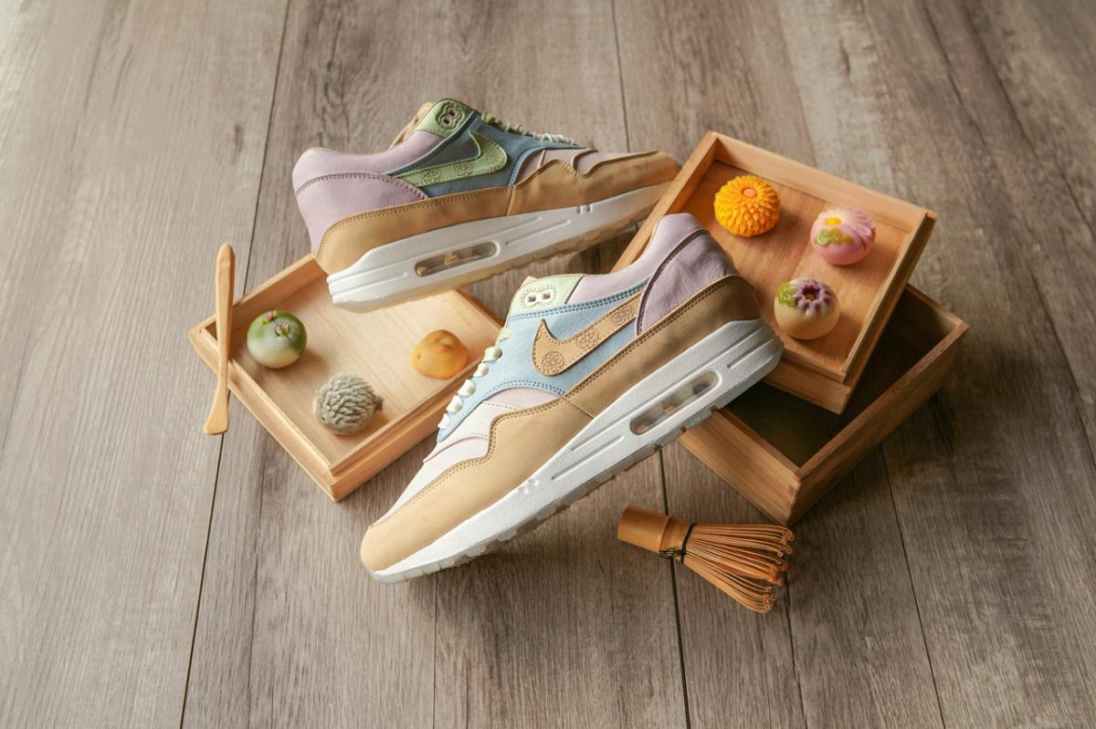 Nike Air Max 1 par Ryustyler Reference aux Bonbons traditionnels japonais