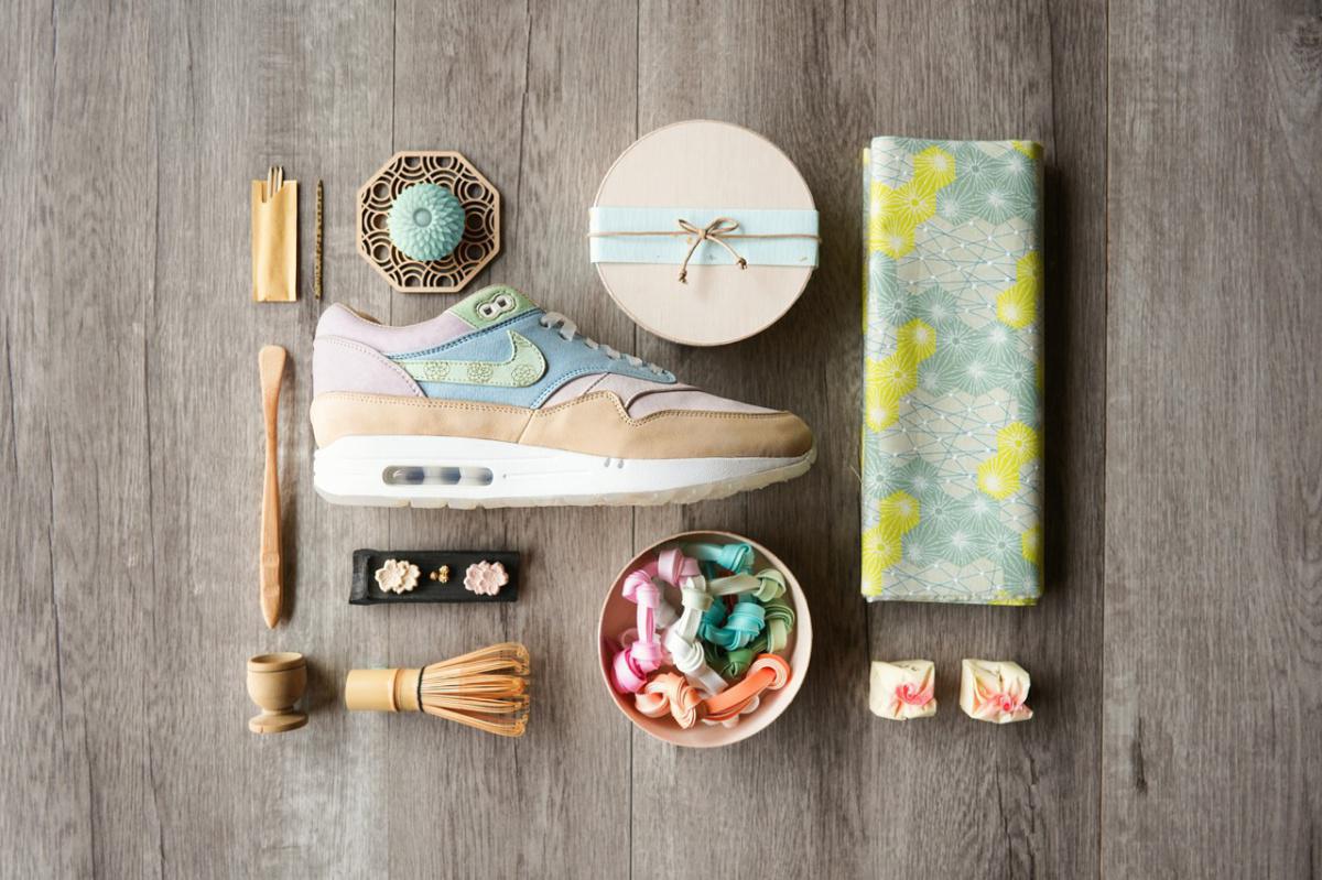 Nike Air Max 1 par Ryustyler Reference aux Bonbons traditionnels japonais