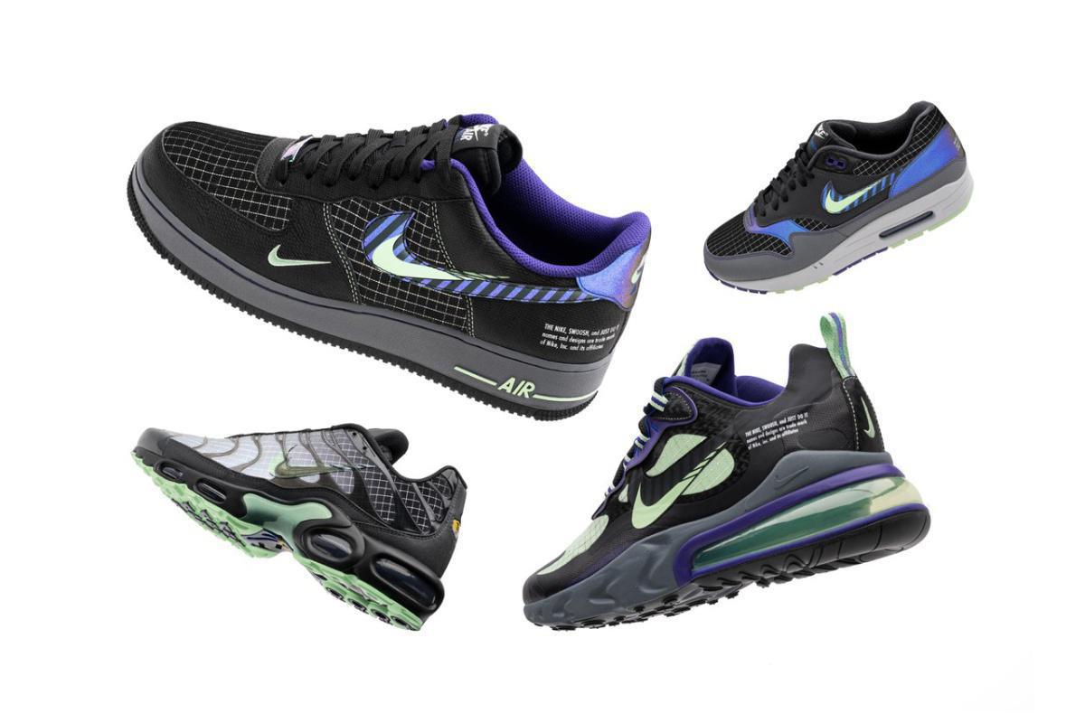 Nike présente le deuxième lot de baskets "Evolution of the Swoosh". Nike présente le deuxième lot de baskets "Evolution of the Swoosh".