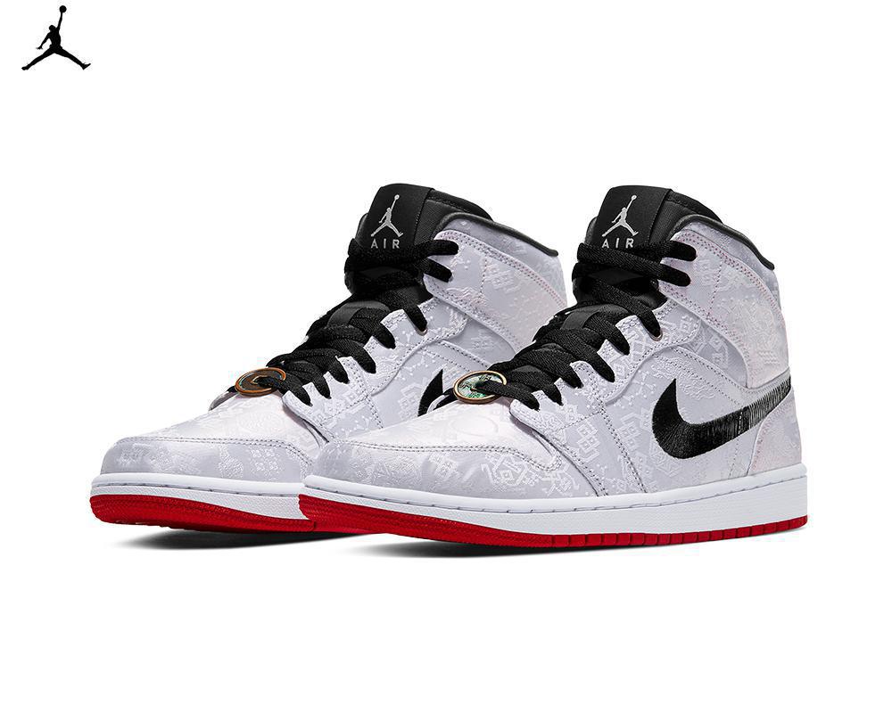 Air JORDAN I Mid OG Fearless x Clot Edison Chen Air JORDAN I Mid OG Fearless x Clot Edison Chen