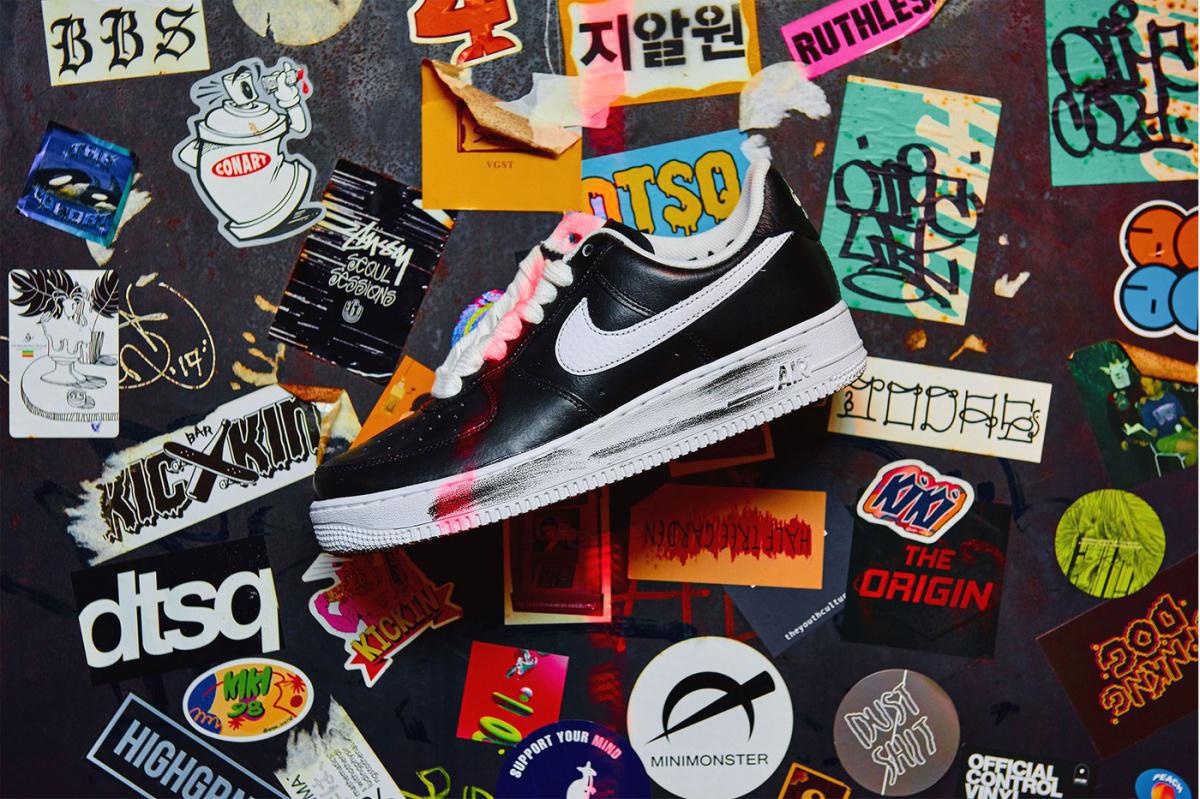 G-Dragon PEACEMINUSONE x Nike Air Force 1 "Para-Noise".