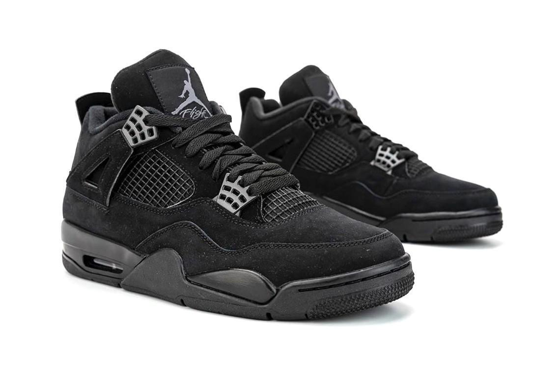 Un premier regard sur l'Air Jordan 4 "Black Cat" 2020 Un premier regard sur l'Air Jordan 4 "Black Cat" 2020