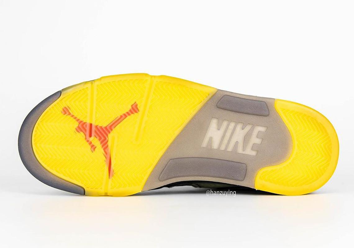 Regard Détaillé sur la Prochaine Off-White x Air Jordan 5