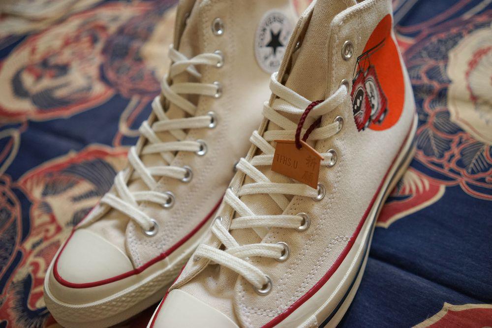 Flying Hawk Studio & Simple Union mettent à jour la Converse 1970 avec des éléments japonais traditionnels