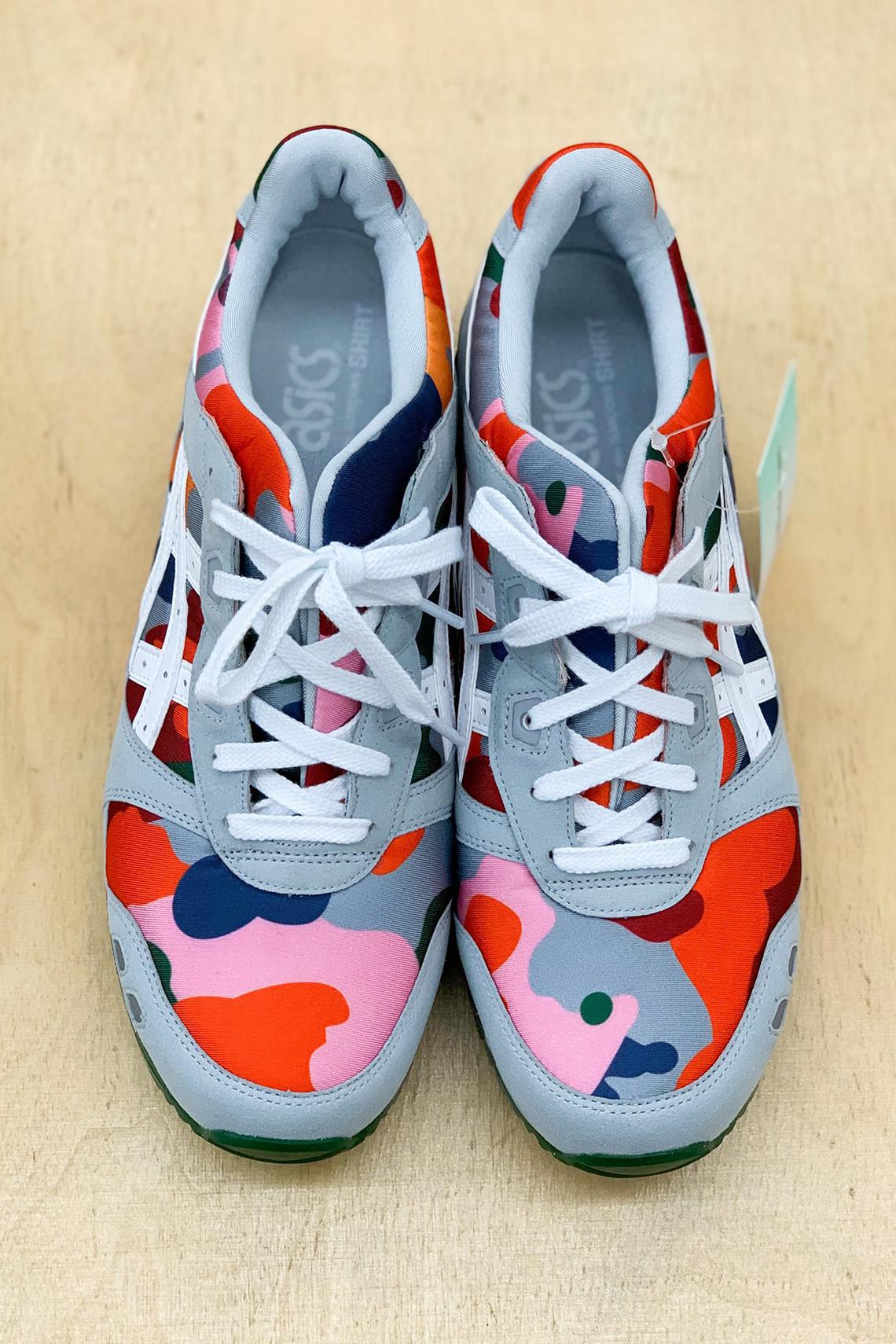COMME des GARÇONS SHIRT Has An ASICS GEL-Lyte III en camouflage coloré COMME des GARÇONS SHIRT Has An ASICS GEL-Lyte III en camouflage coloré