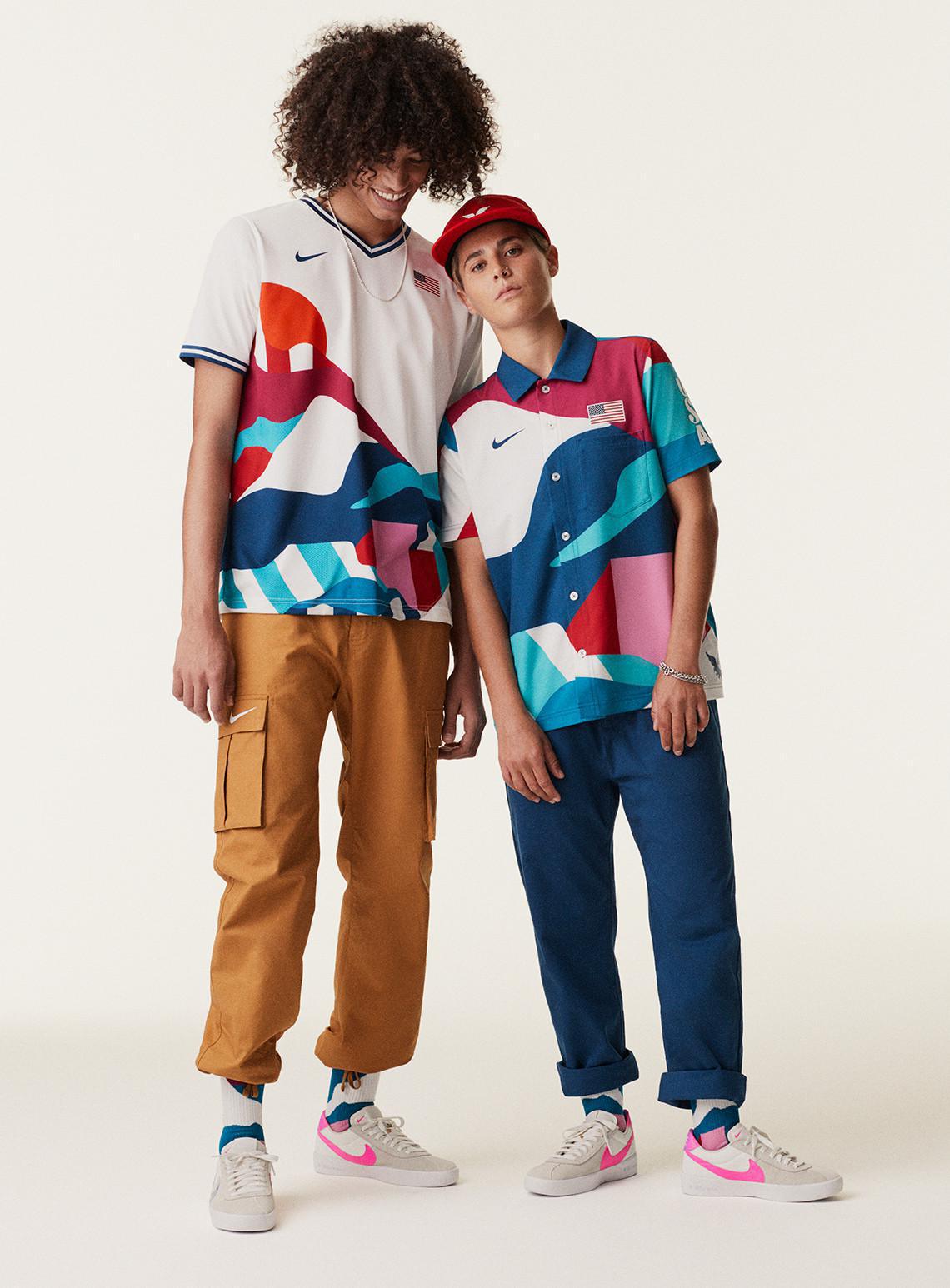 Parra fait équipe avec Nike SB pour concevoir les premiers uniformes de skateboard d'équipe pour les Jeux Olympiques de 2020 Parra fait équipe avec Nike SB pour concevoir les premiers uniformes de skateboard d'équipe pour les Jeux Olympiques de 2020