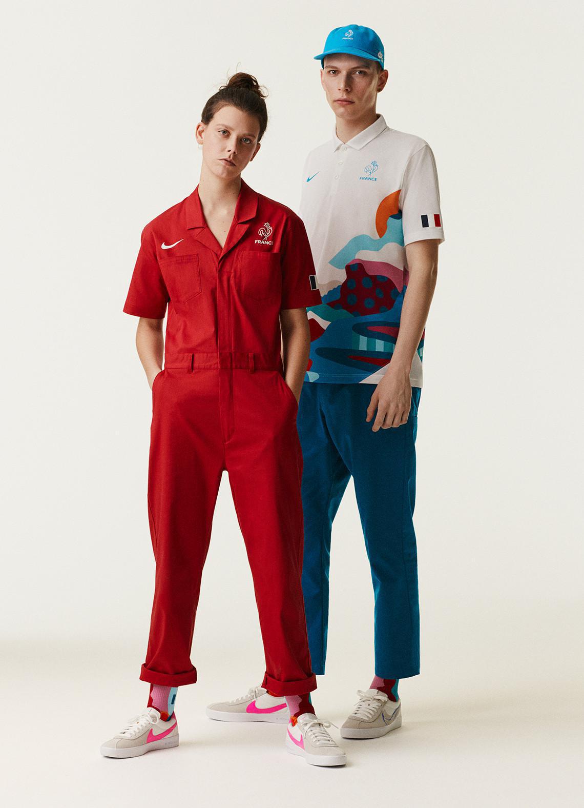Parra fait équipe avec Nike SB pour concevoir les premiers uniformes de skateboard d'équipe pour les Jeux Olympiques de 2020