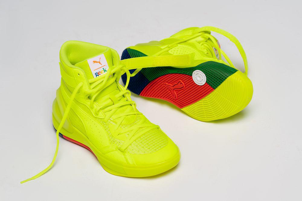 Collection inspirée du basket-ball Fashion Geek et PUMA  Collection inspirée du basket-ball Fashion Geek et PUMA