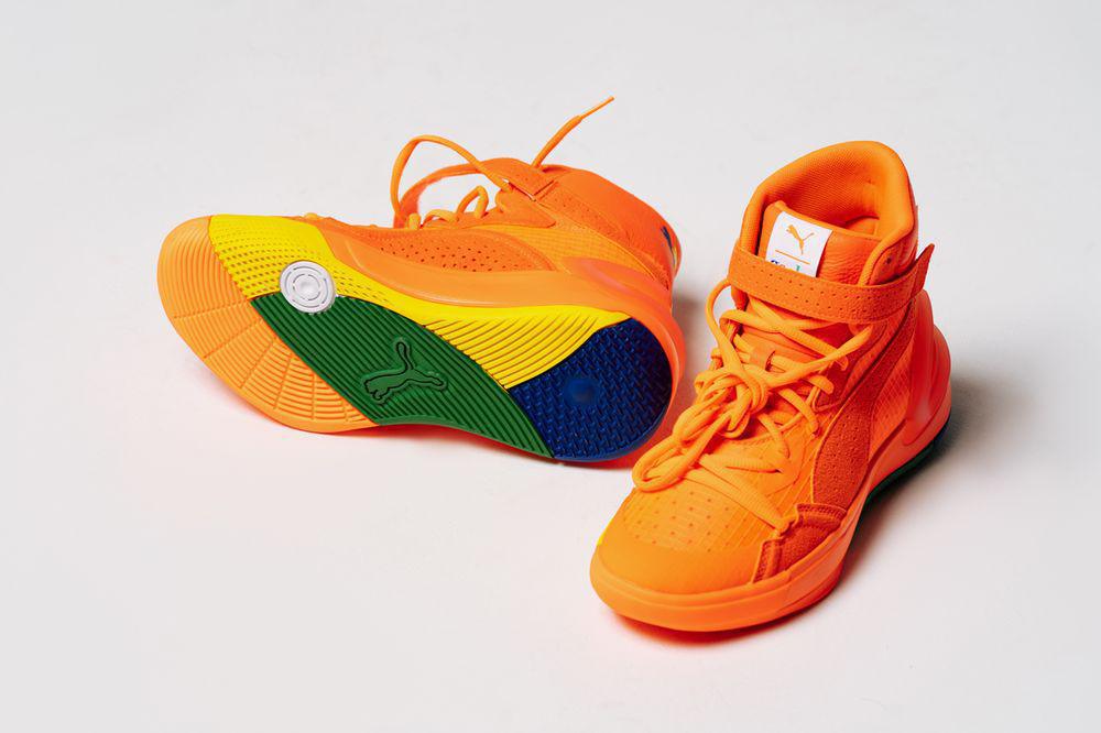 Collection inspirée du basket-ball Fashion Geek et PUMA  Collection inspirée du basket-ball Fashion Geek et PUMA