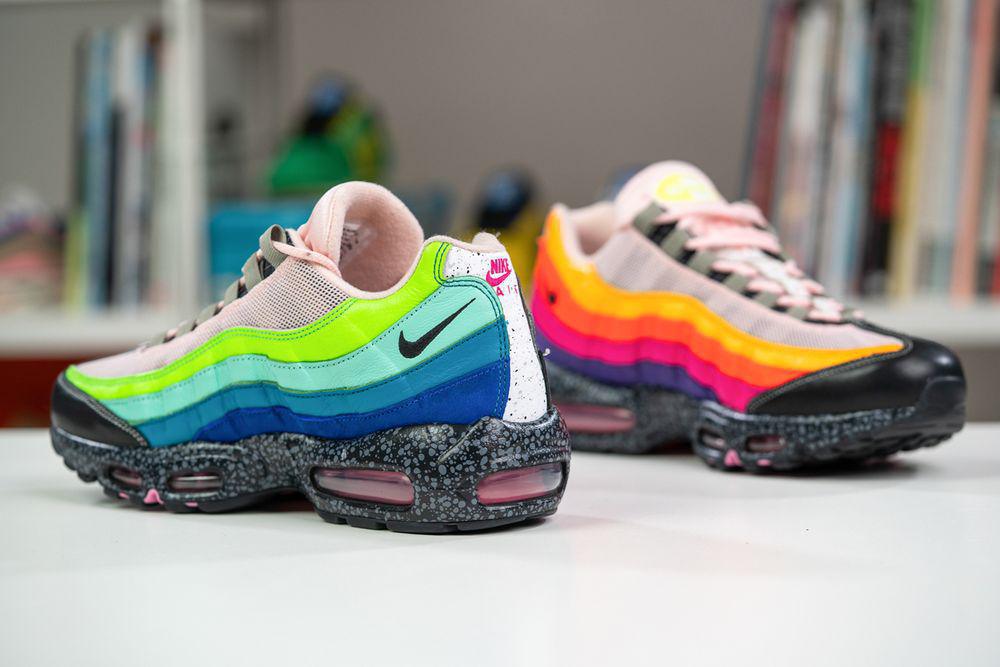 SIZE ? x Nike Air Max 95 "20 pour 20" Inspiré par des exclusivités passées SIZE ? x Nike Air Max 95 "20 pour 20" Inspiré par des exclusivités passées