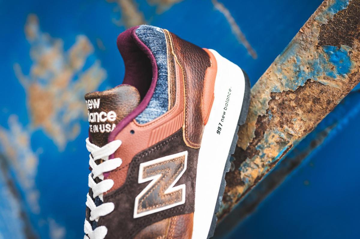 New Balance 997 "Elevated Basics" utilise un denim robuste et un cuir souple