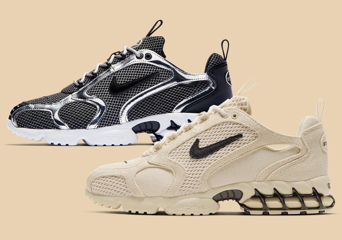 Images officielles Stussy x Nike Caged Zoom Spiridon Images officielles Stussy x Nike Caged Zoom Spiridon