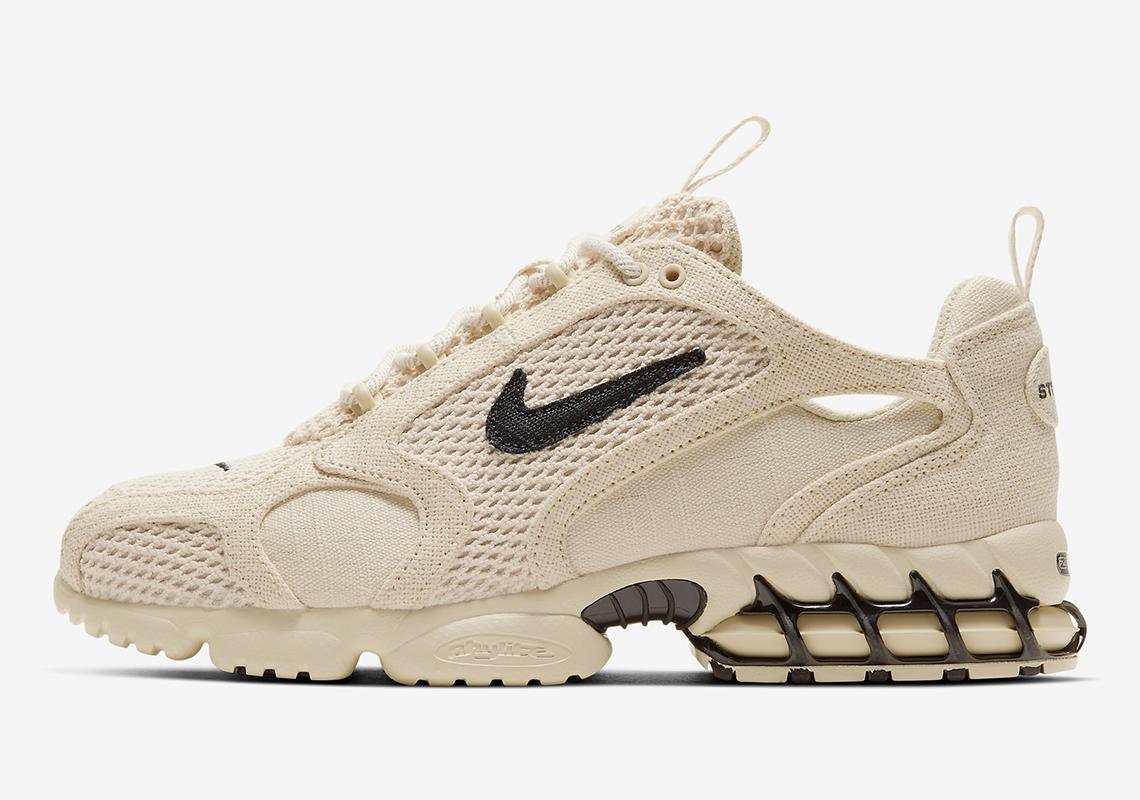 Images officielles Stussy x Nike Caged Zoom Spiridon