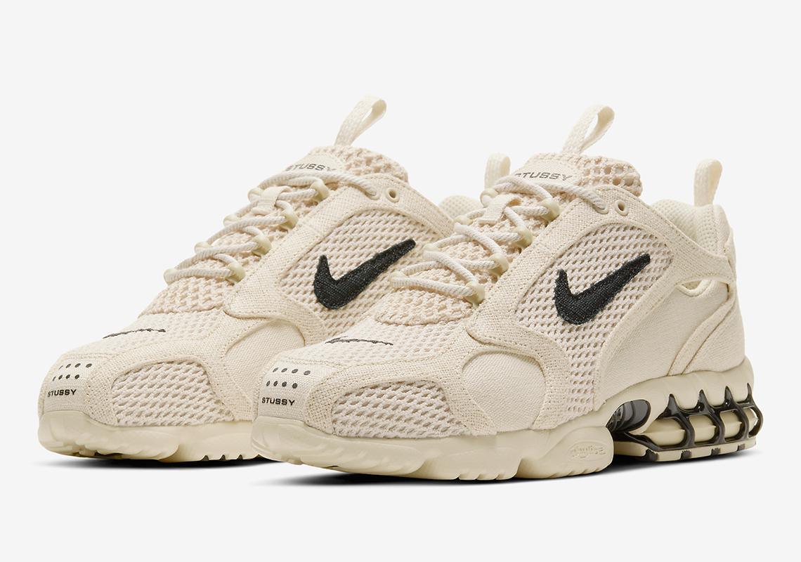 Images officielles Stussy x Nike Caged Zoom Spiridon