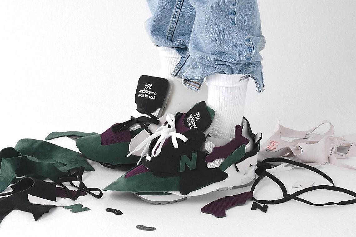 Une New Balance 998 Limité réalisé aux États-Unis est construite au hasard