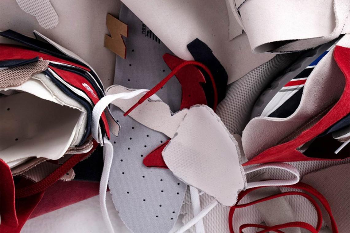 Une New Balance 998 Limité réalisé aux États-Unis est construite au hasard