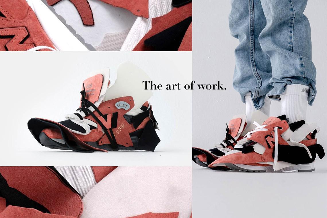 Une New Balance 998 Limité réalisé aux États-Unis est construite au hasard