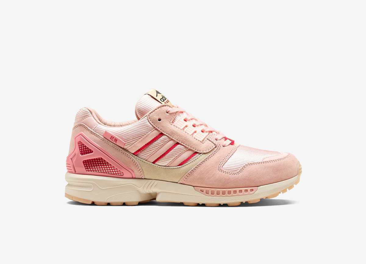 adidas célèbre les relations germano-japonaises avec le pack "Kirschblütenallee" de la ZX 8000