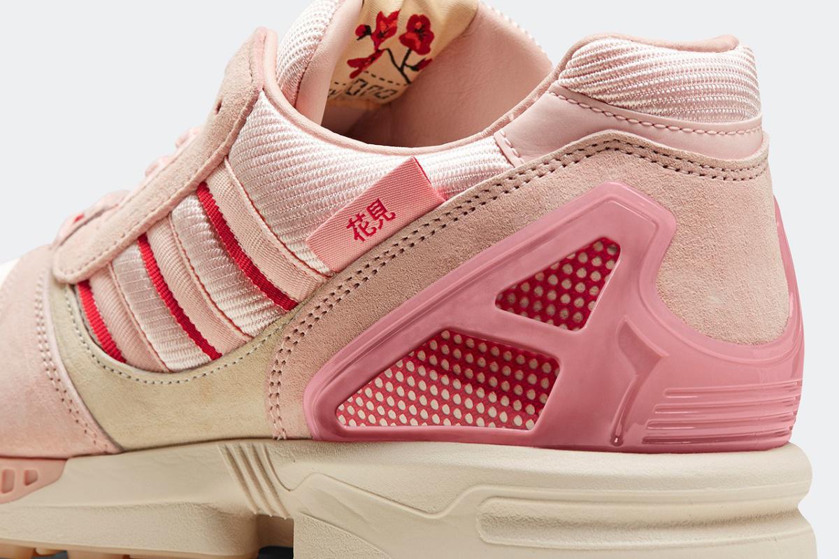 adidas célèbre les relations germano-japonaises avec le pack "Kirschblütenallee" de la ZX 8000
