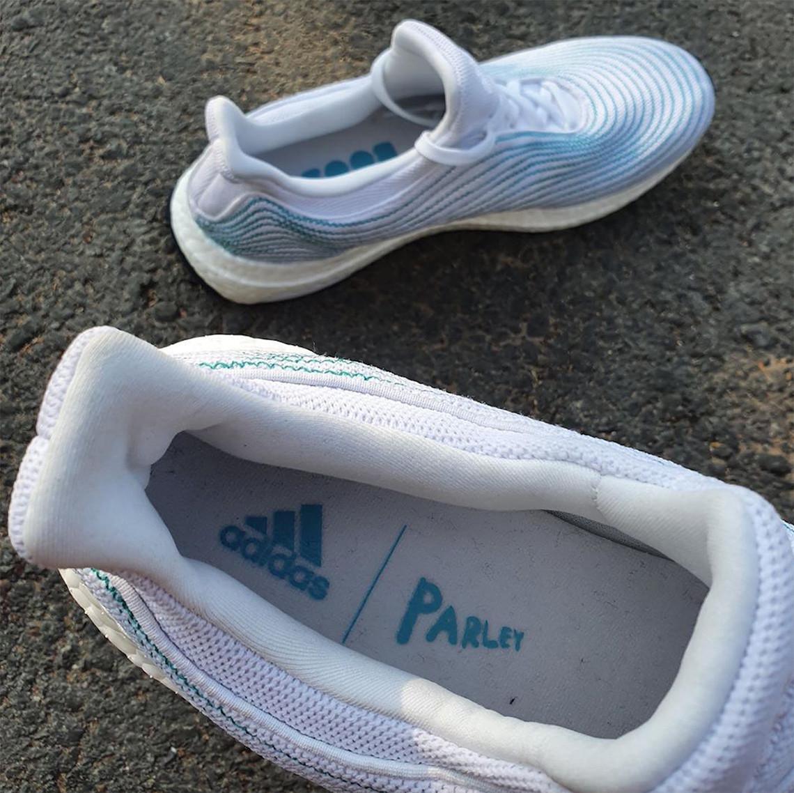 Les fibres Parley couvrent cette prochaine adidas Ultra Boost sans cage