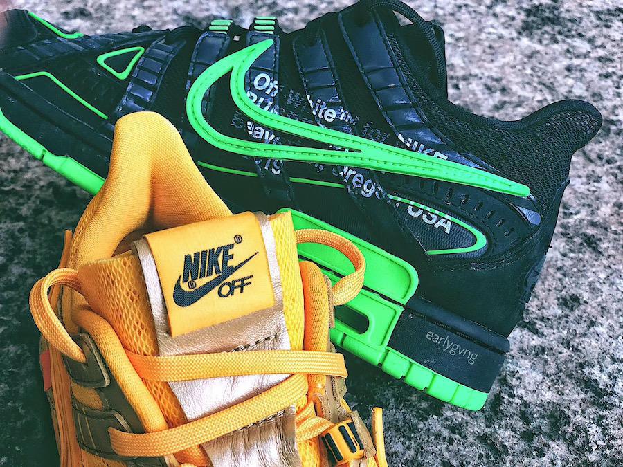 Off-White X Nike air rubber dunk “university gold” Off-White X Nike air rubber dunk “university gold”